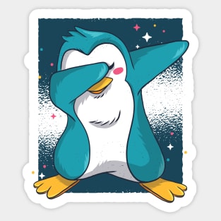 Pinguin Dab Sticker